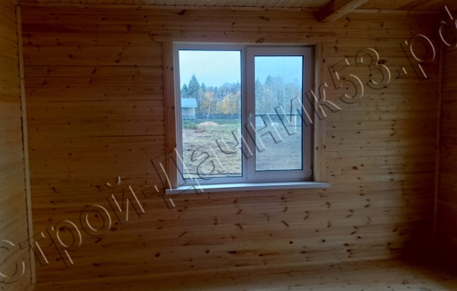 4 Каркасный дом Д-4, 9х8м, 75 М²,  Калужская область, Малоярославецкий район, КП Велиборы (11)